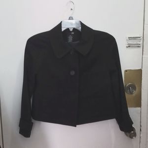 Women's dress jacket originally from JCPenney's East 5th petite solid black